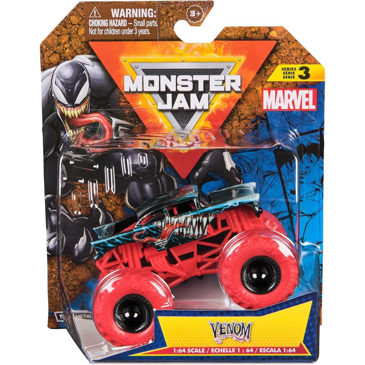 Monster Jam, Marvel Official Venom Monster Truck, Diecast Vehicle, 1:64 Scale, Super Hero Kids To... | Target