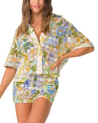 Blake Button Top Swim Cover-Up | Bloomingdale's (US)