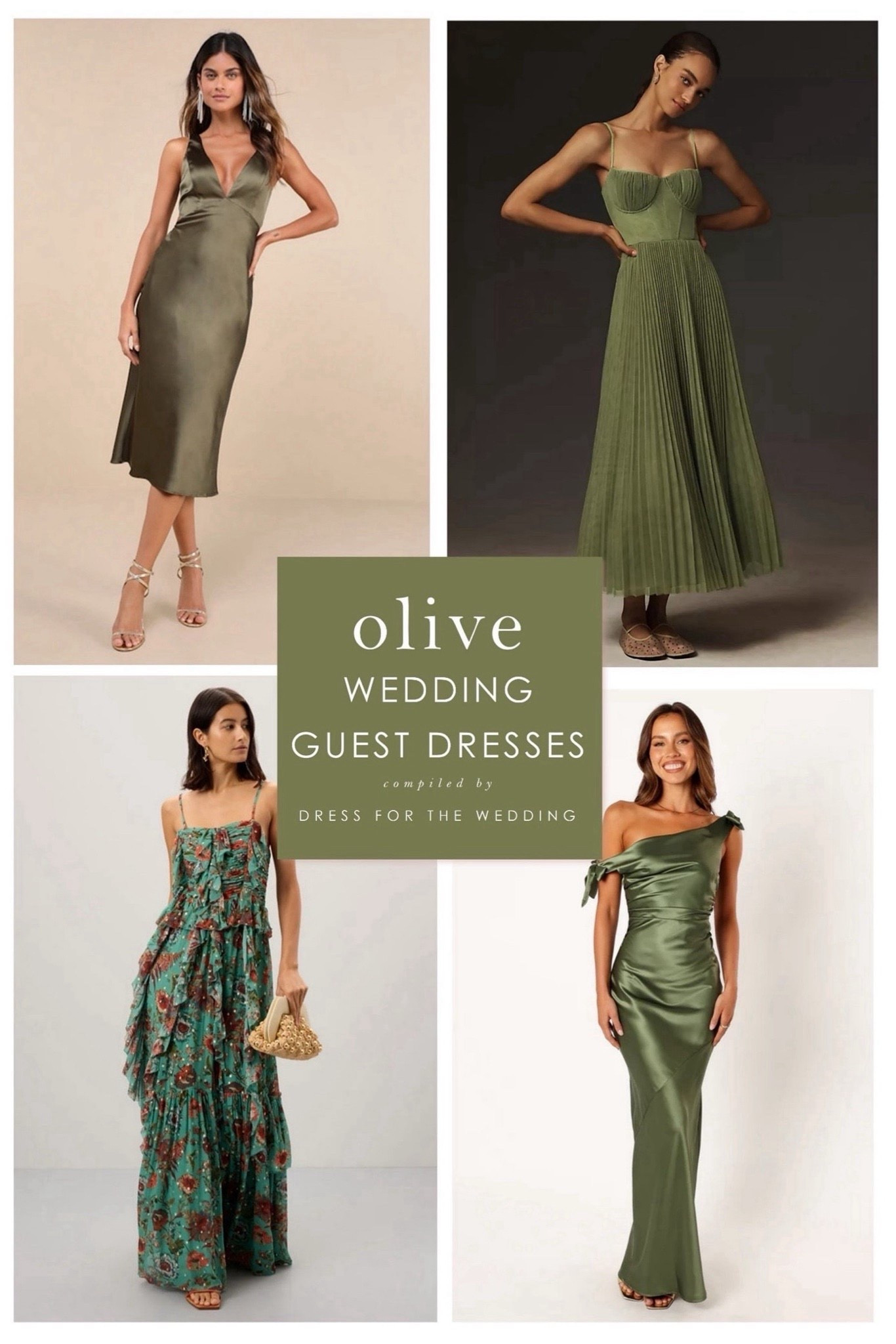 Olive green dresses
Fall wedding guest dresses 
Semi formal and formal dresses in shades of olive green

#LTKootd #LTKgrwm #LTKWedding