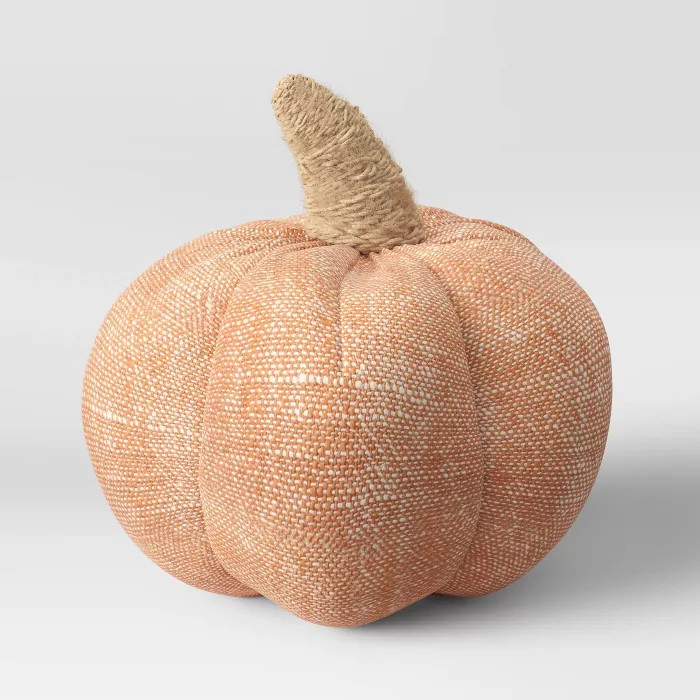 4" x 4" Fabric Pumpkin Figurine Orange - Threshold™ | Target
