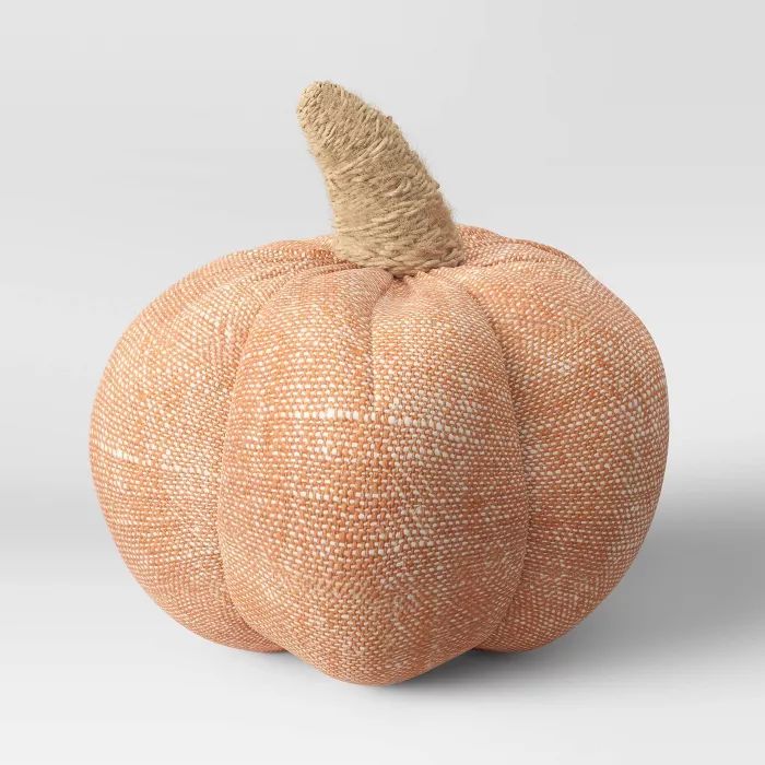 4" x 4" Fabric Pumpkin Figurine Orange - Threshold™ | Target