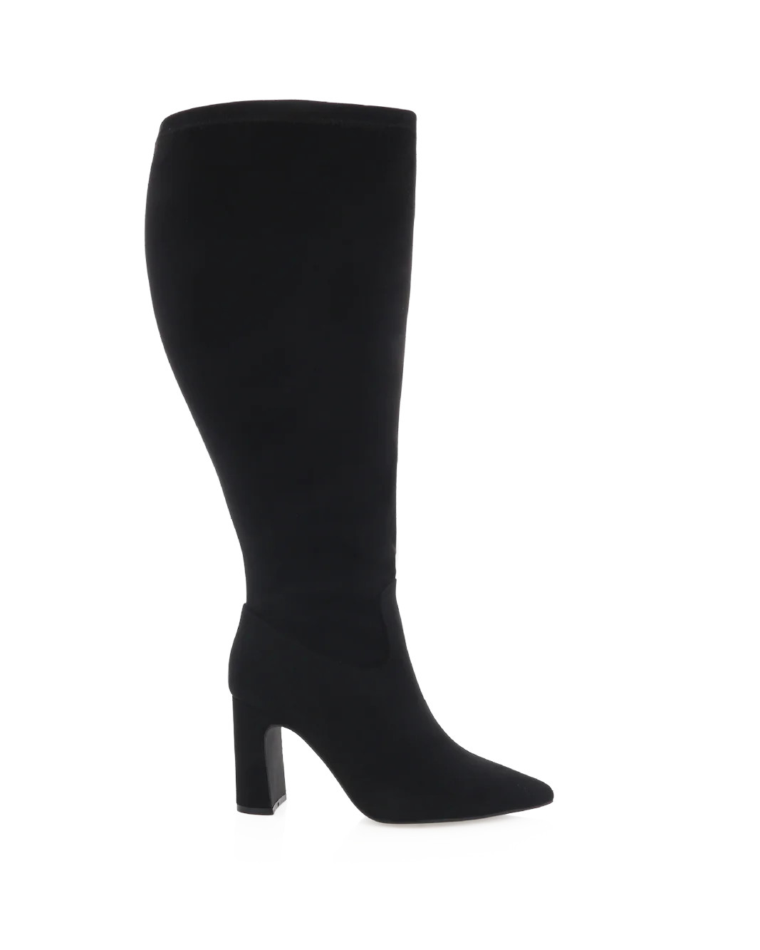 FREDDY EXTENDED CURVE - BLACK SUEDE - Boots - Billini | Billini (ANZ)