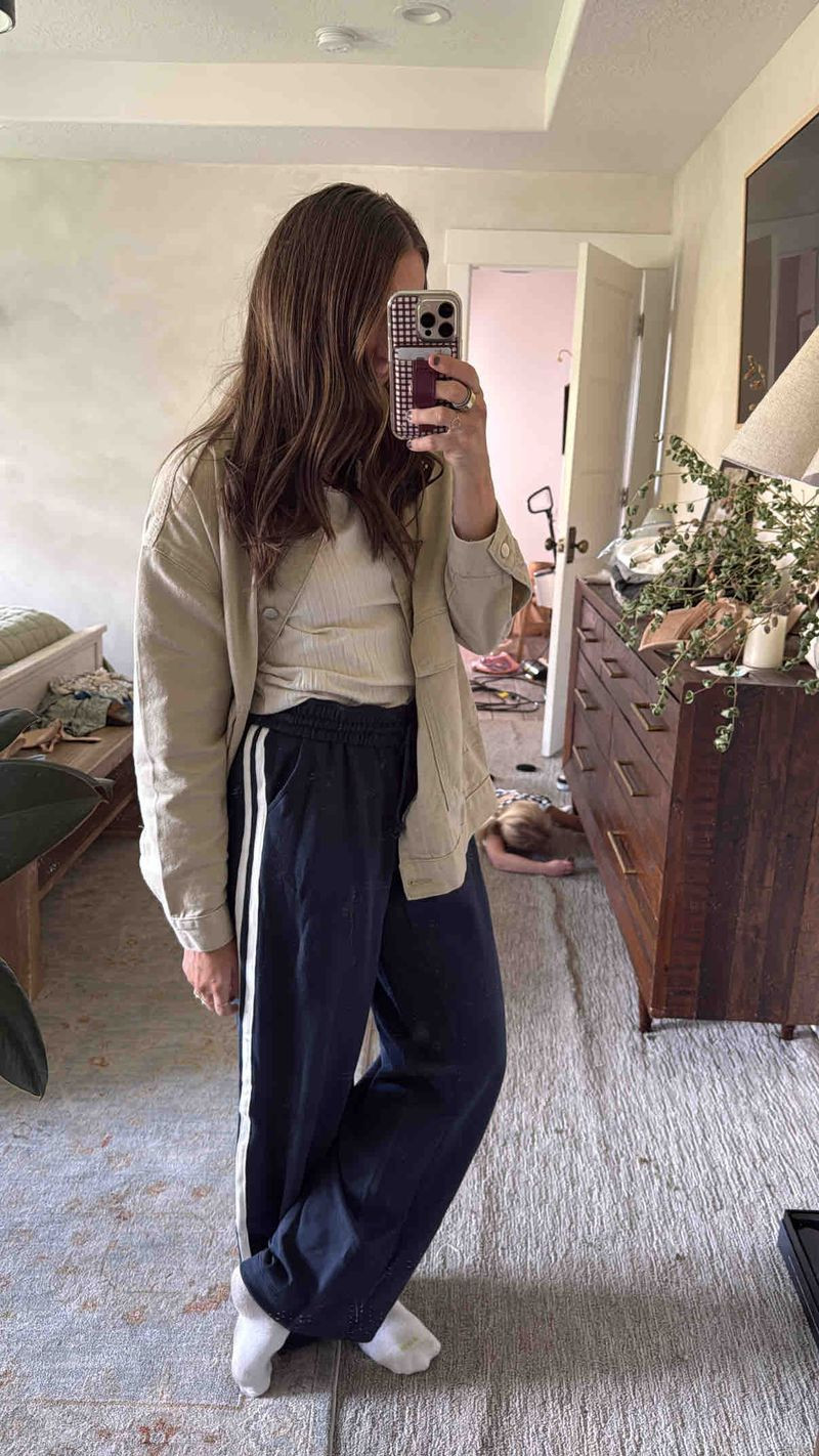 These sweats can be dressed up or down! They are very comfortable and there are so many ways to style these! The perfect mom pants!
 

 #LTKootd #LTKmomlife #LTKSaleAlert