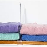 ClosetMate Shelf Dividers for Retail Stores - 4 Pack Acrylic Shelving Solution Will Match Most Retai | Amazon (US)