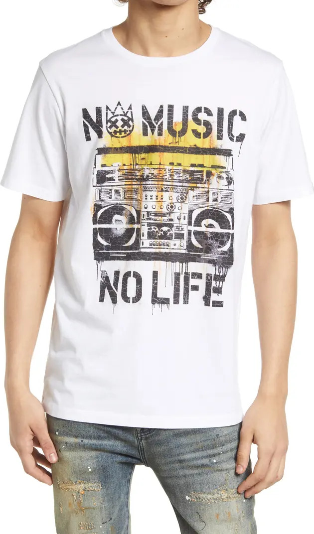 Cult of Individuality Men's No Music Graphic Tee | Nordstromrack | Nordstrom Rack