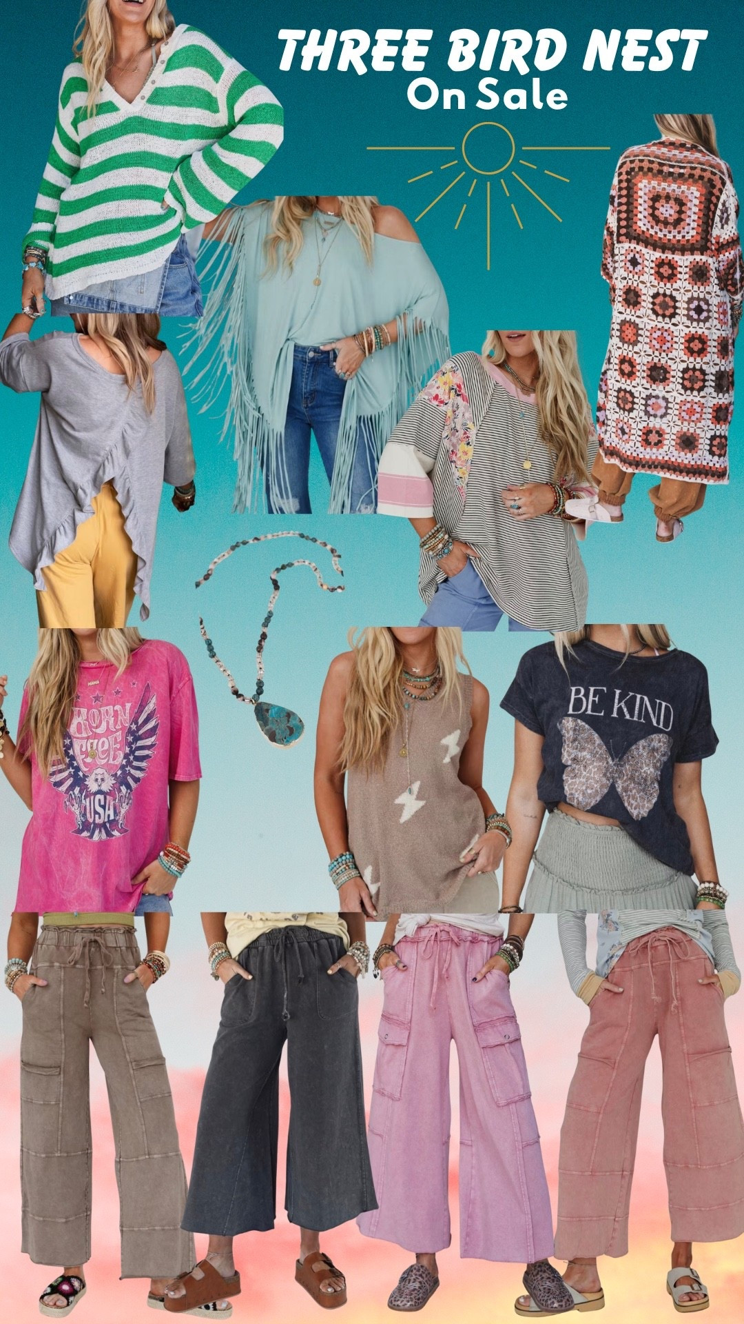 Three Bird Nest Sale! 
Have some of these pieces and love them! 
If anything is ever not on sale you can save with my code MANDIE20MAULDIN 