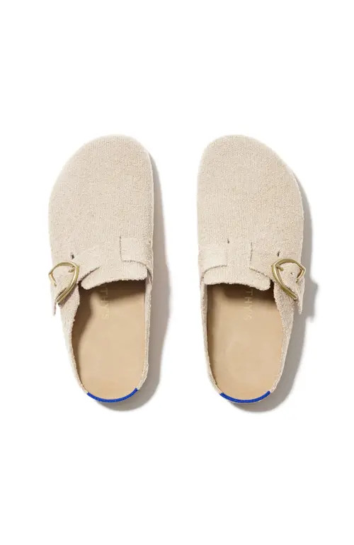 Rothy's The Buckle Clog in Honeybun Bouclé at Nordstrom, Size 11 | Nordstrom