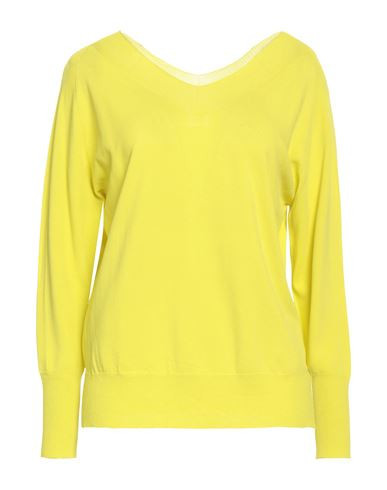 Solotre Woman Sweater Lime green Size ONESIZE Viscose, Polyamide | YOOX (US)