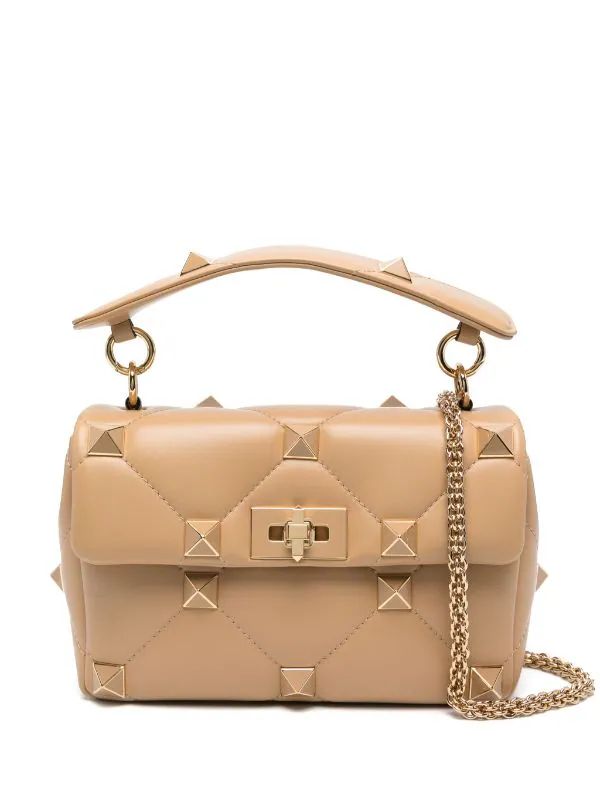 Rockstud-embellished crossboady bag | Farfetch Global