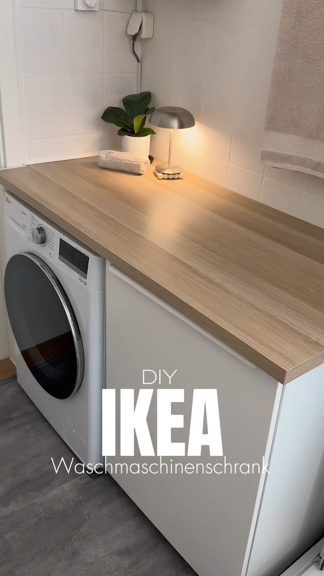DIY IKEA Waschmaschinenschrank 🫧🔥 

#LTKeurope #LTKdeutschland #LTKhome