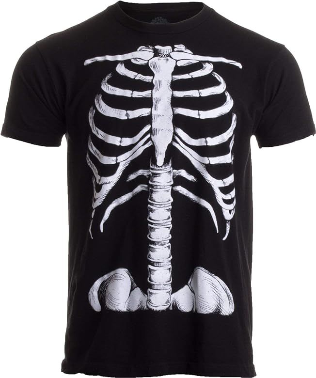 Skeleton Rib Cage | Jumbo Print Novelty Halloween Costume Unisex T-Shirt-Adult | Amazon (US)