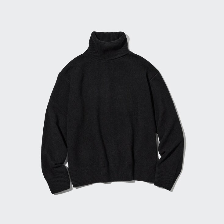 100% Lambswool Turtleneck Jumper | UNIQLO (UK)