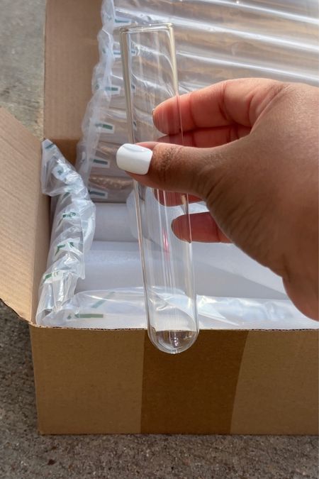 These tubes for propagation station would work great to put single blooms for room decor! 🥰

#LTKhome