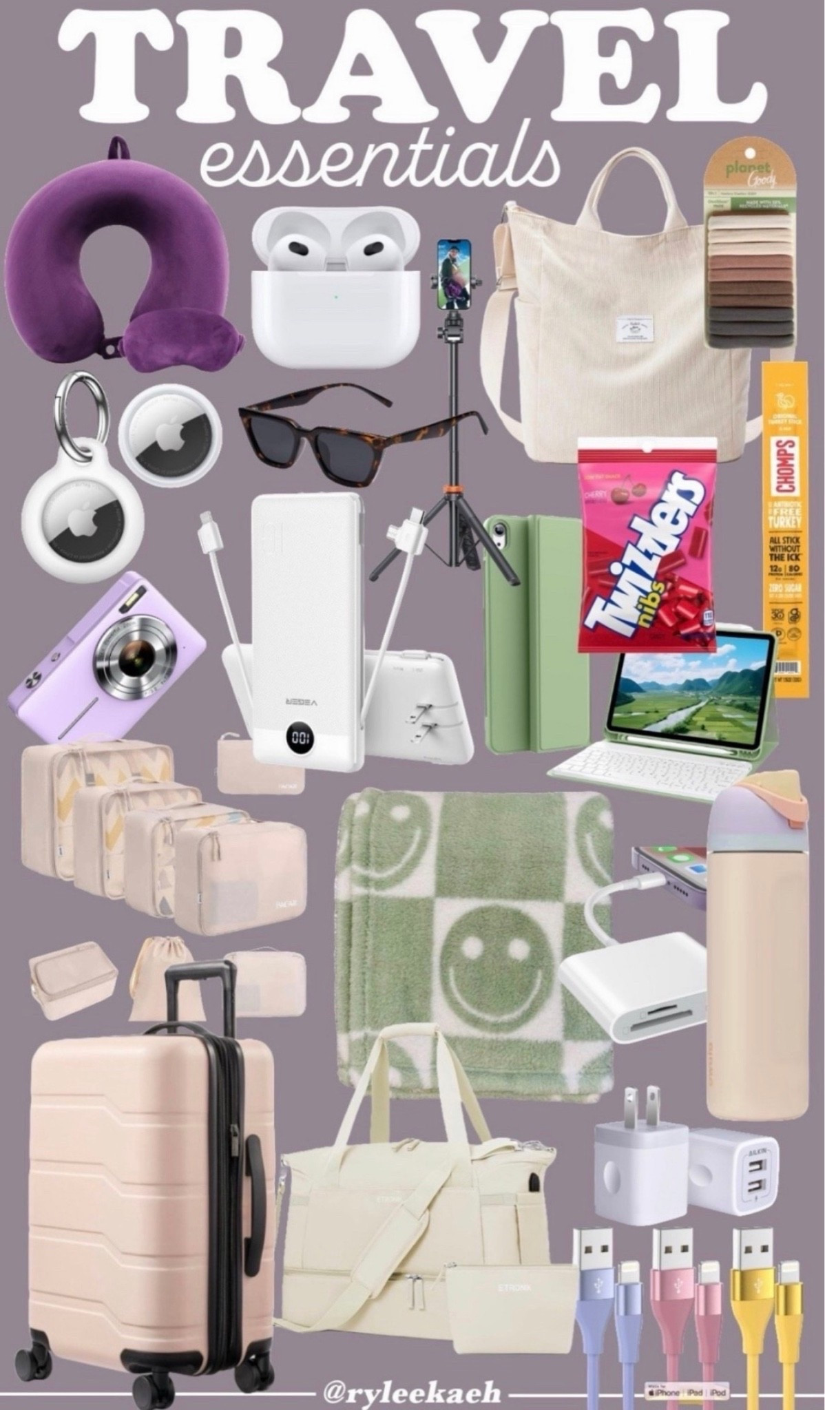 ✨ travel essentials ✨

Everything I take with me when I travel (no matter where i’m headed.. these are THE TOP essentials)!!

The portable charger is MY MOST USED ITEM 🔌🔋

Amazon travel, travel essentials, carry on essentials, Amazon finds, Amazon picks, travel items, Amazon deals, throw blankets, portable charger, sunglasses, water bottle, Owala water bottles, neck pillows, airpods, bags, iPhone chargers, Amazon Deal Days

#LTKSaleAlert #LTKTravel #LTKfoodie