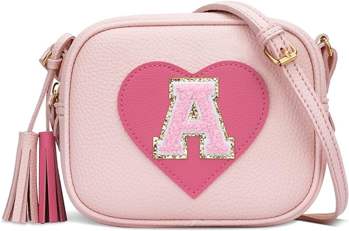 KKXIU 2 3 4 5 6 7 8 9 10 Year Old Girl Gift Kids Purse Toddler Wallet Crossbody Bag with Tassel | Amazon (US)