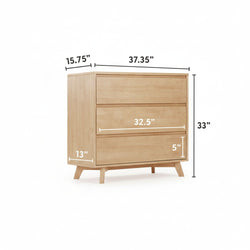 Modern 3-Drawer Dresser | Plank+Beam