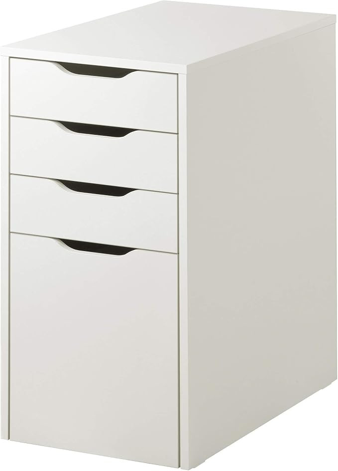 IKEA Alex Drawer Unit/Drop File Storage, White | Amazon (US)