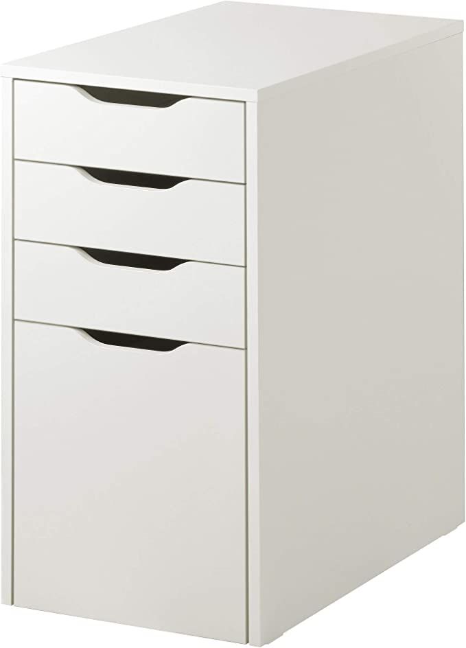 IKEA Alex Drawer Unit/Drop File Storage, White | Amazon (US)