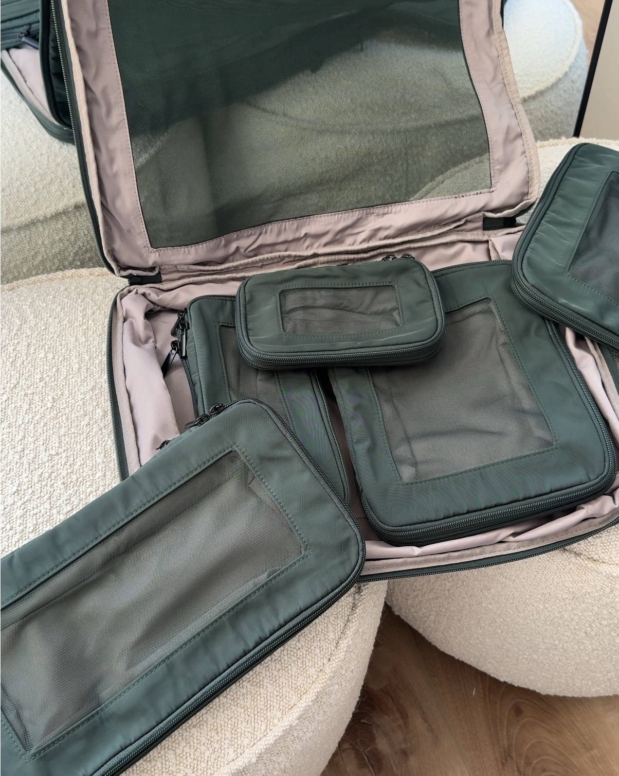 Packing Cube System 

@onequince #quincepartner

#LTKOver40 #LTKTravel