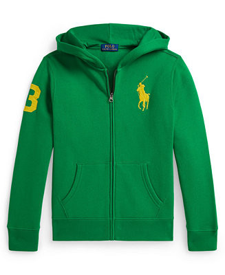 Boys 8-20 Big Pony Fleece Full-Zip Hoodie | Macy's