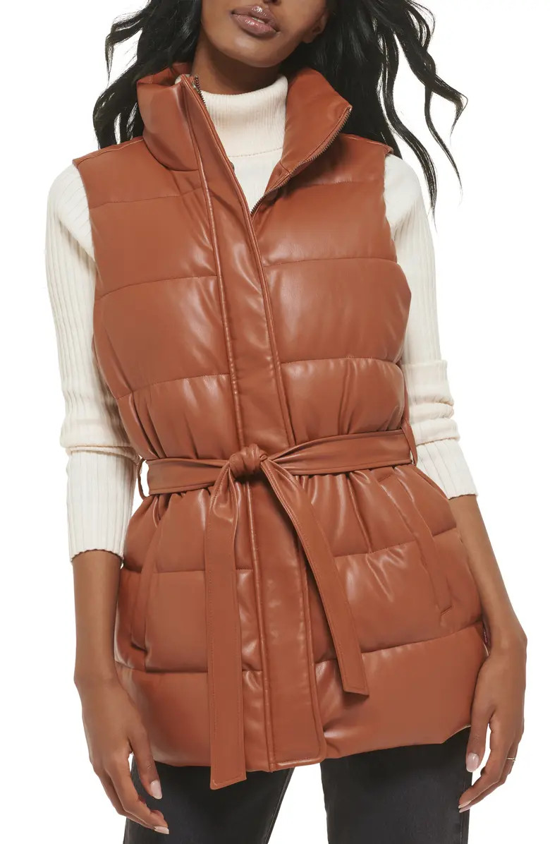 361™ Belted Puffer Vest | Nordstrom