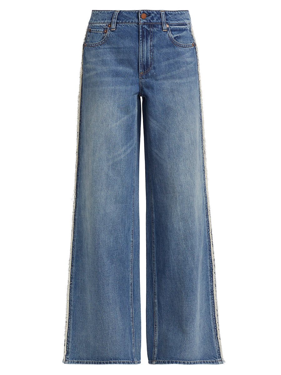 Women's Trish Baggy Jeans - Romy Dark Vintage Blue - Size 29 | Saks Fifth Avenue