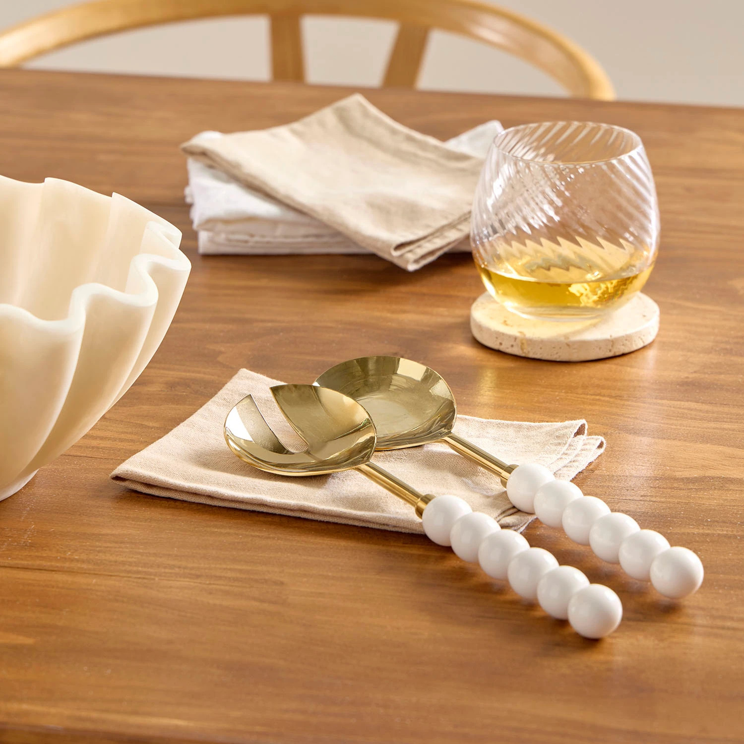 Beaded Salad Server Set of 2 | Pillow Talk AU