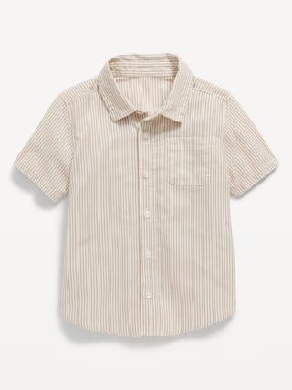 Printed Oxford Shirt for Toddler Boys | Old Navy (US)