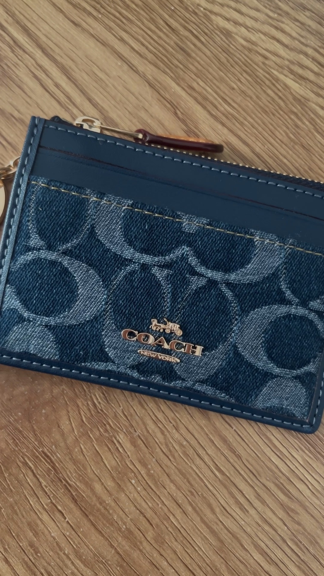 Denim for days! Loving this card holder 😍  

#LTKFindsUnder100 #LTKU #LTKSaleAlert