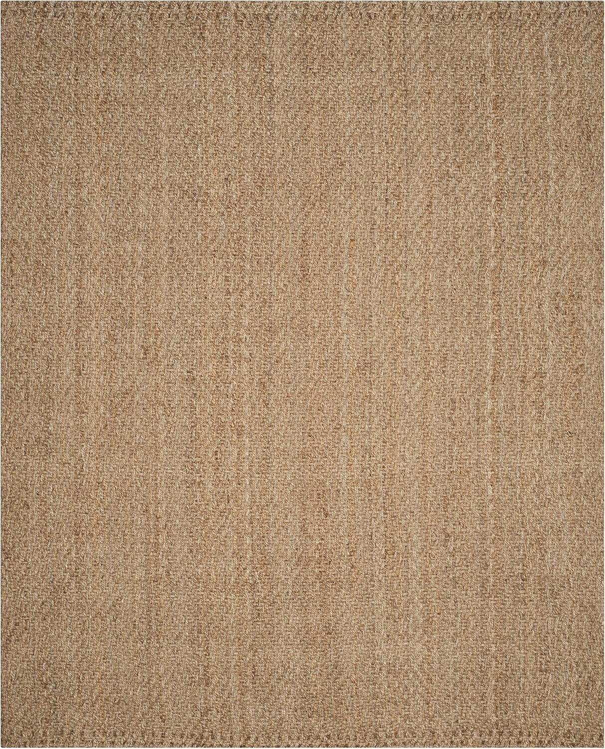 SAFAVIEH Natural Fiber Collection 8' x 10' Natural NF181A Handmade Premium Jute Area Rug | Amazon (US)
