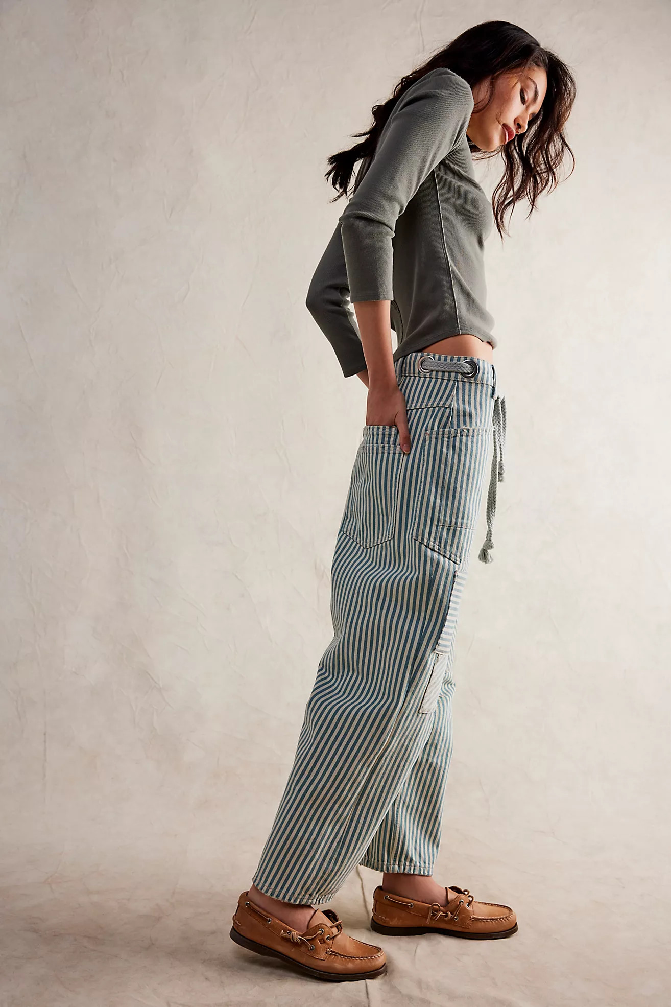 We The Free Moxie Railroad Low-Slung Jeans | Free People (Global - UK&FR Excluded)