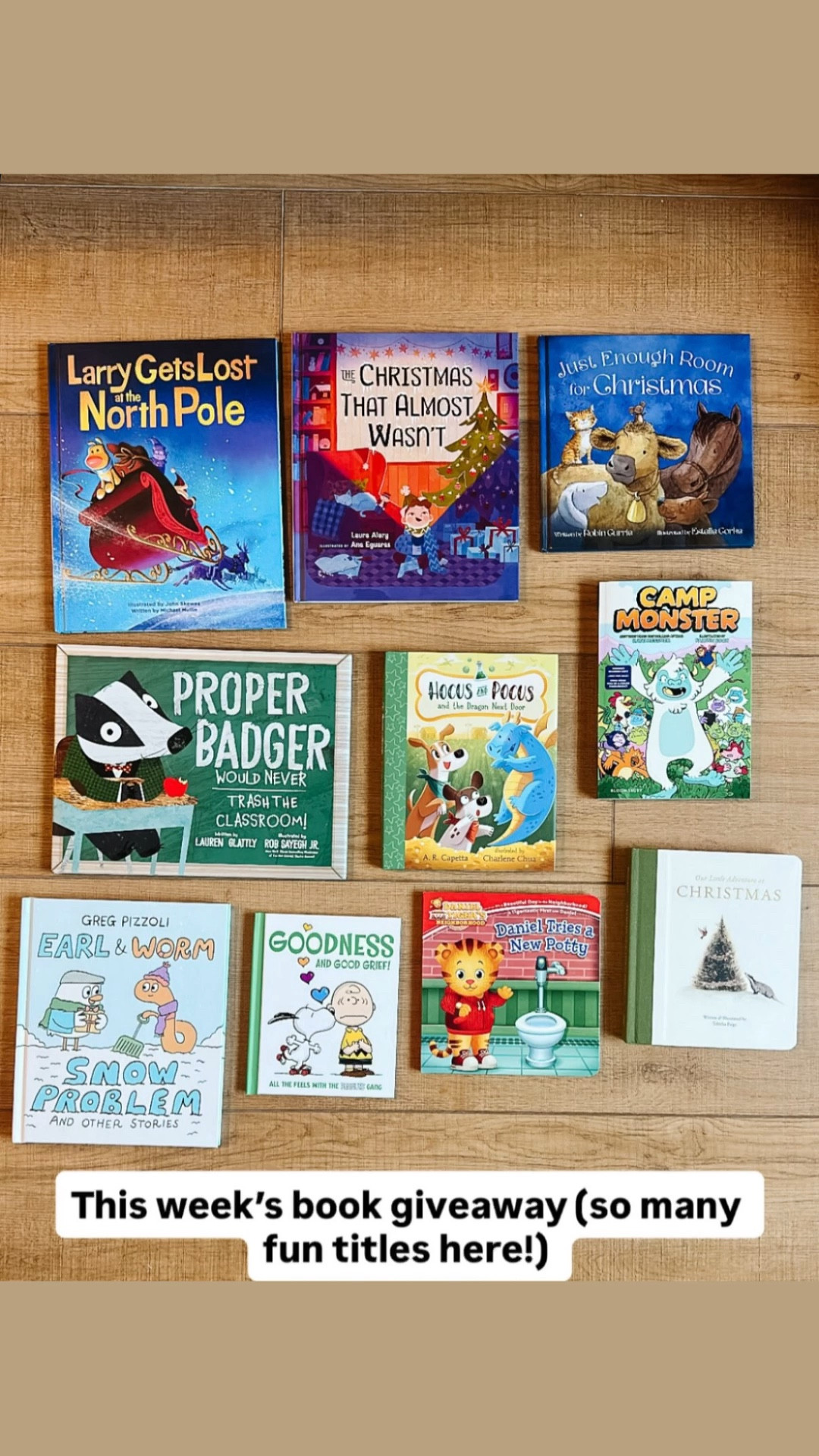 This week’s book giveaway! 11/12

#LTKKids
