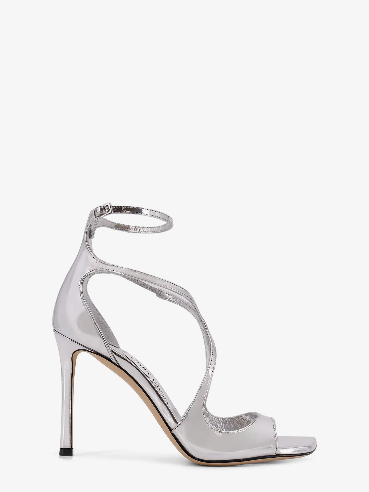 Shiny leather Azia sandals - JIMMY CHOO - gender_Woman | Nugnes 1920
