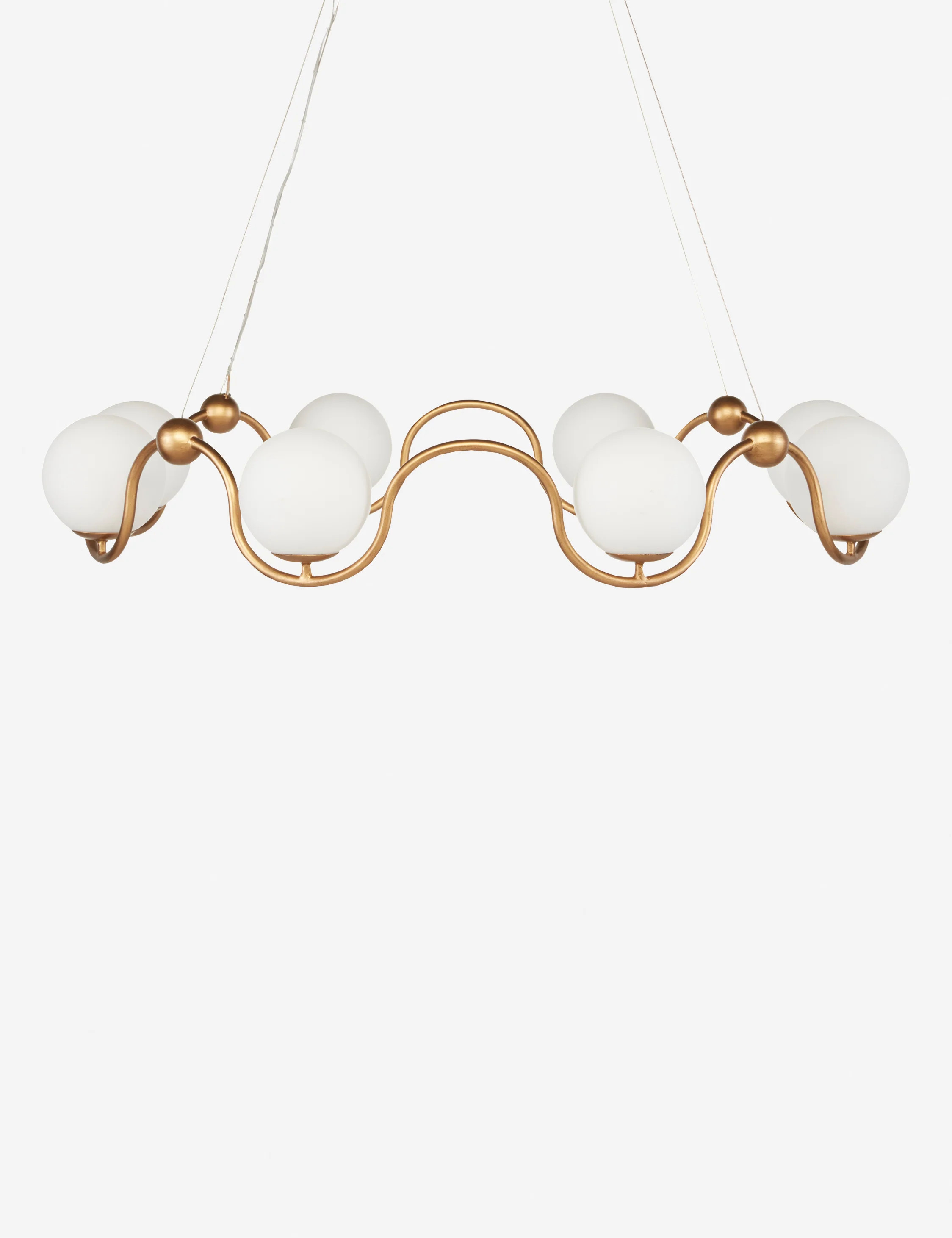Moreno Chandelier, Antique Brass, 39" Dia | Lulu and Georgia 