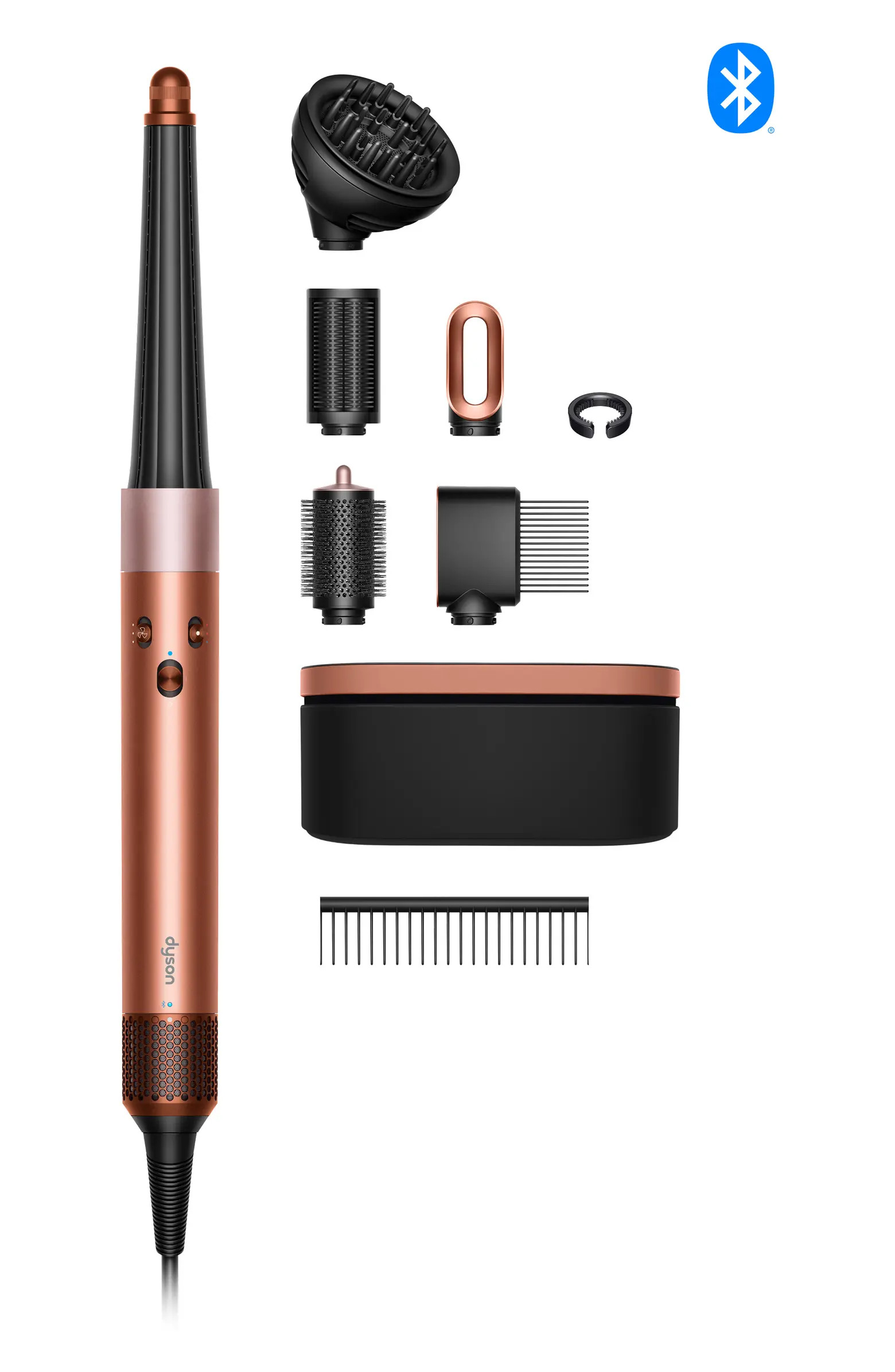 Dyson Special edition Dyson Airwrap i.d.™ multi-styler Curly+Coily in Amber silk | Nordstrom | Nordstrom