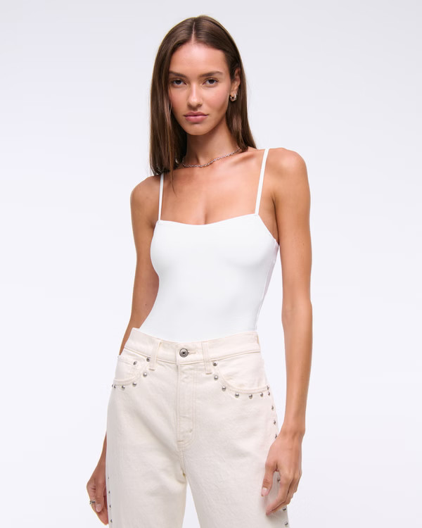 Women's Bra-Free Sweetheart Bodysuit | Women's Tops | Abercrombie.com | Abercrombie & Fitch (US)