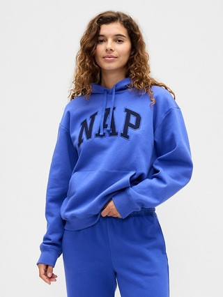 Oversized Gap Nap Logo Hoodie | Gap Factory