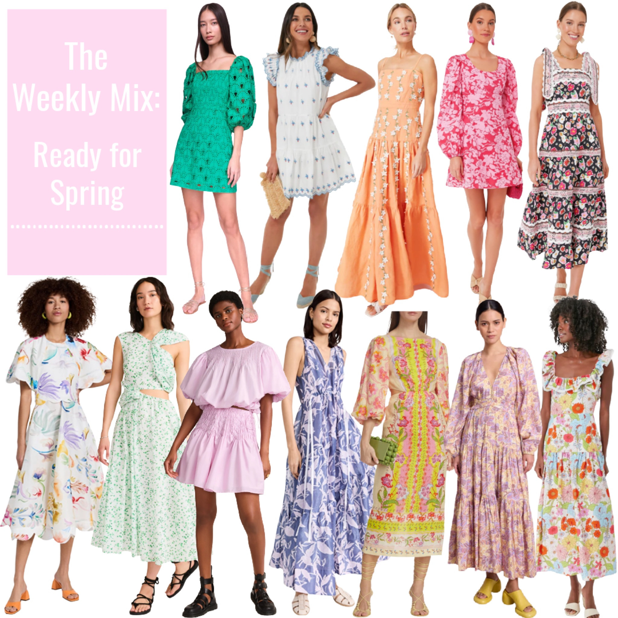 The Weekly Mix: Ready for Spring!

#LTKstyletip #LTKSeasonal #LTKFind