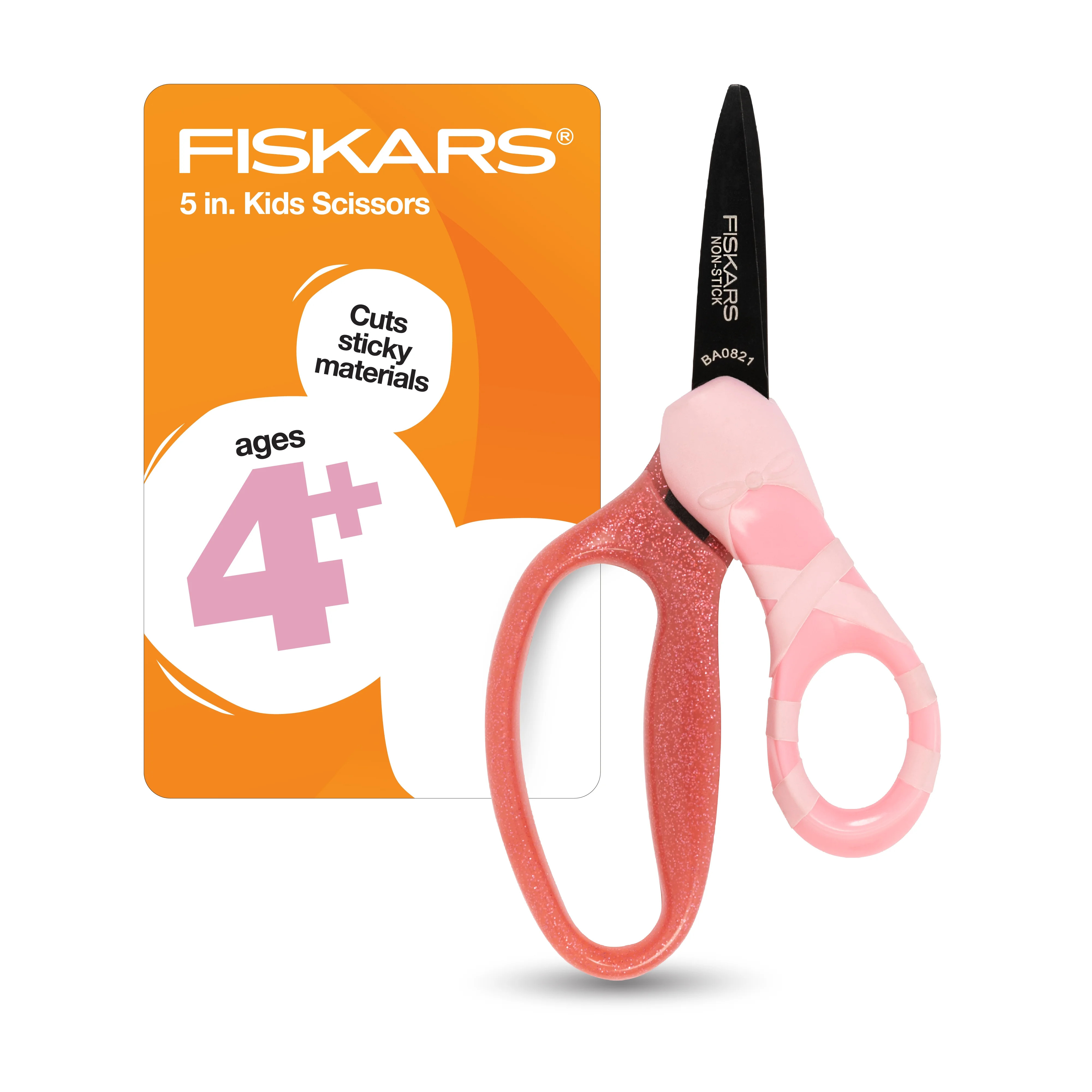 Fiskars MVP Non-stick Pointed-tip Kids Scissors (5 in.) - Dance | Walmart (US)