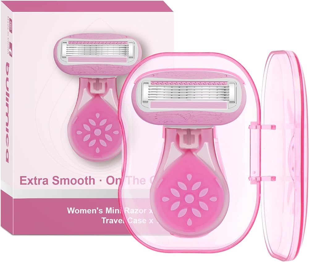 Mini Razors for Women On The Go, Extra Smooth 5-Blade Shaving Razors for Women, Includes 1 Women'... | Amazon (US)