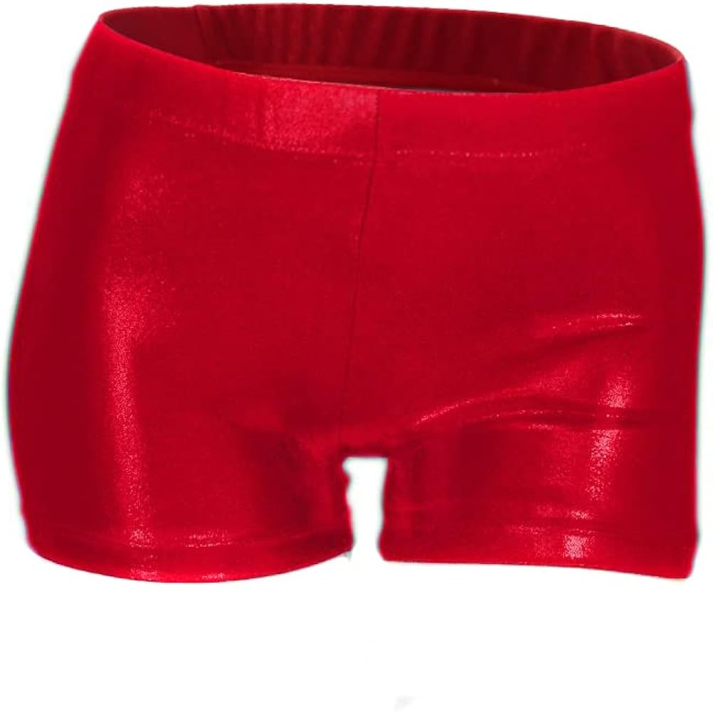 Aosva Little Big Girls' Sparkle Dance Tumbling Athletic Gymnastics Short 2-14Years | Amazon (US)