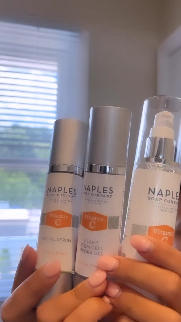 ✨ GLOW UP with the Naples Soap Company Vitamin C Face Care Kit ✨ These vitamin C products have transformed my skincare game! They leave my skin feeling absolutely glamorous ✨✨ The three-step skincare routine works wonders, enhancing my skin and giving it a smooth, moisturized feel. And the best part? The amazing scent is an added bonus! 🍊💫 Say hello to radiant, glowing skin with this incredible kit from Naples Soap Company! 💖 #SkincareGlowUp #NaplesSoapCompany #VitaminCGlam @NaplesSoap #naplessoap #ad

#LTKOver40 #LTKBeauty #LTKGiftGuide