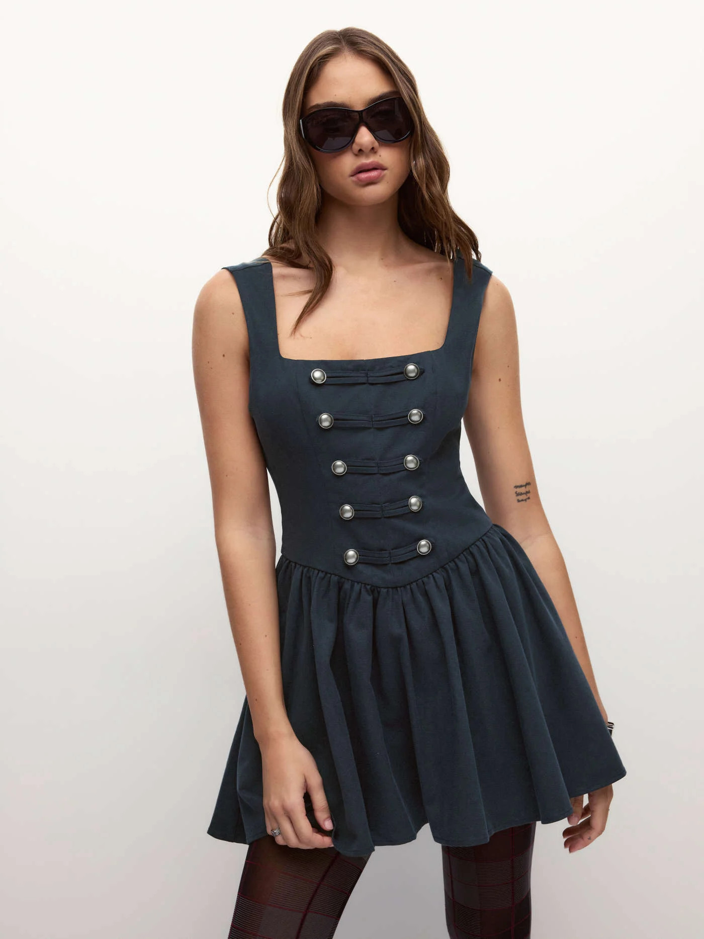 Woven Before The Bell Dress For School Daily Casual Date | Cider