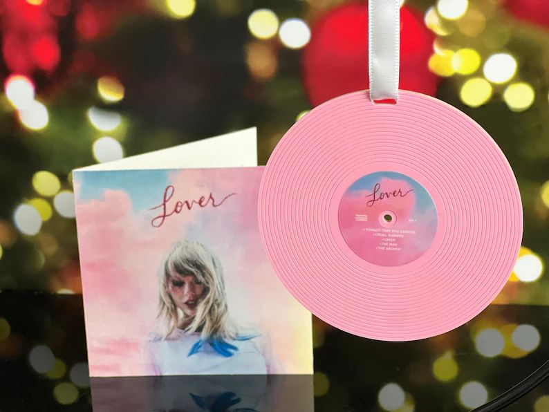 Pink Lover Ornament Mini Vinyl for Your Christmas Tree - Etsy | Etsy (US)