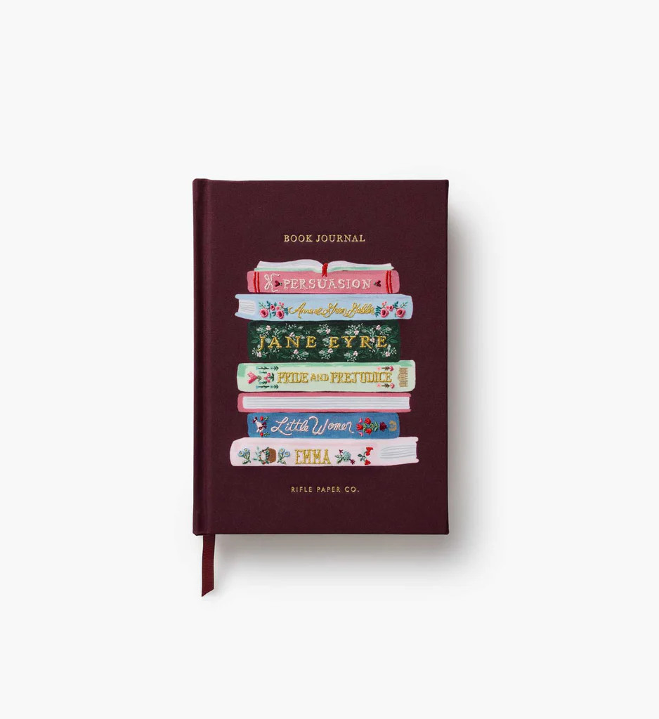 Embroidered Book Journal - Ladies Night Book Club | Rifle Paper Co.