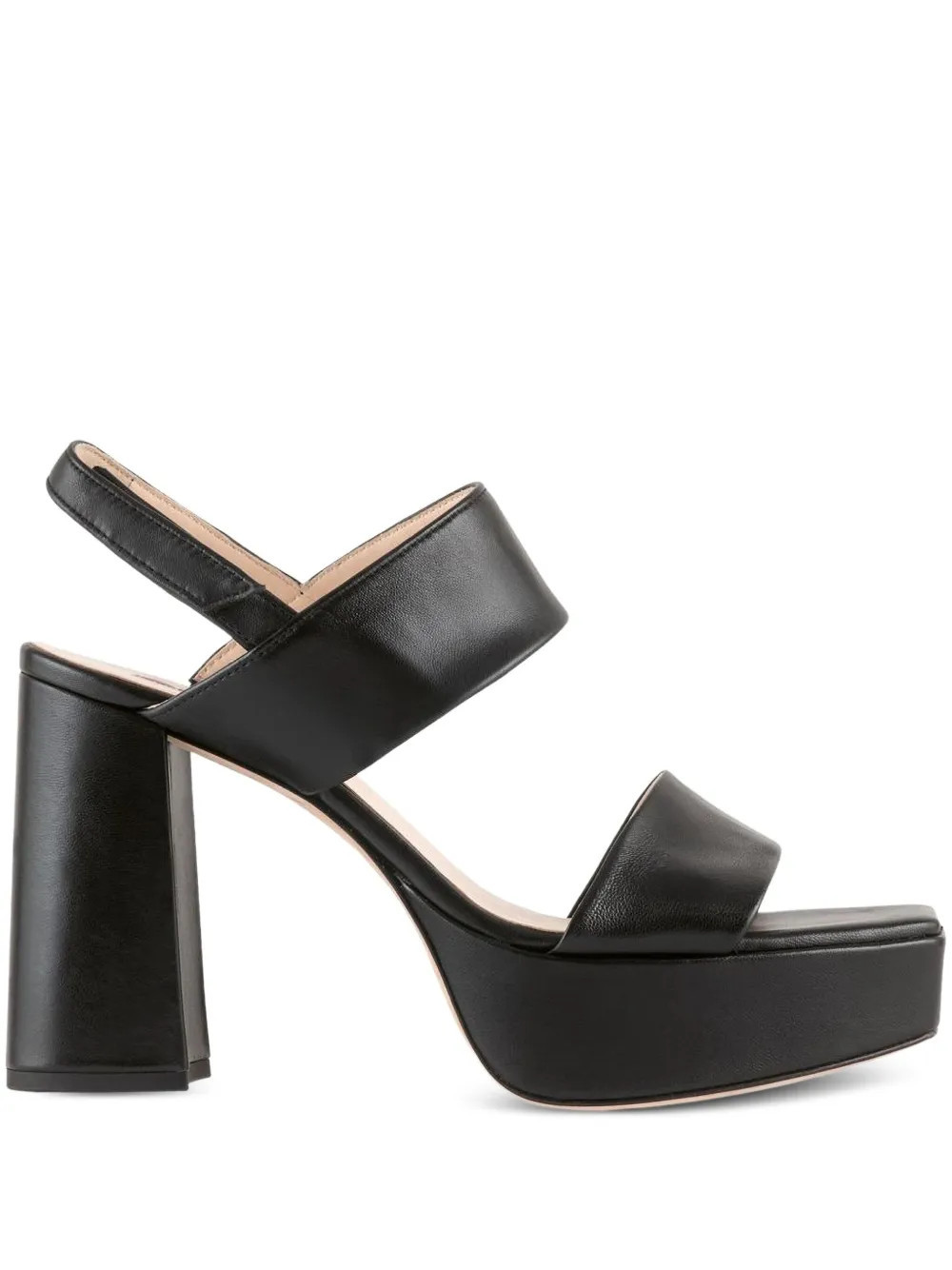 Hogl 80mm Cindy chunky-heeled platform sandals - Black | Farfetch Global