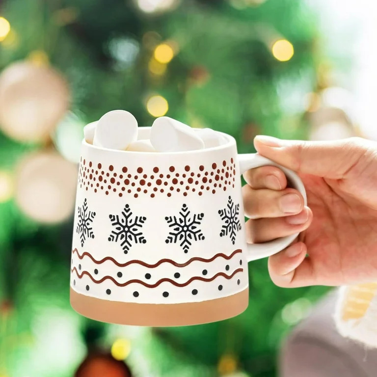 Futtumy Christmas Mugs, Christmas Coffee Mugs, Christmas Mugs Set of 4, Holiday Mugs, Merry Chris... | Walmart (US)