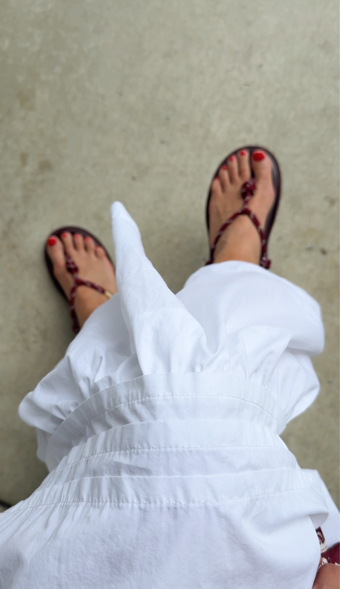 Small skirt, XS tank, sandals tts

#LTKootd #LTKSeasonal #LTKOver40