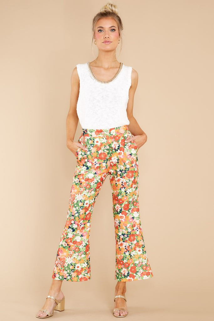 Wondrous Feeling White Knit Tank | Red Dress 