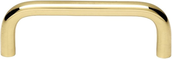 A703-3-PB Traditional Pulls, Polished Brass | Amazon (US)